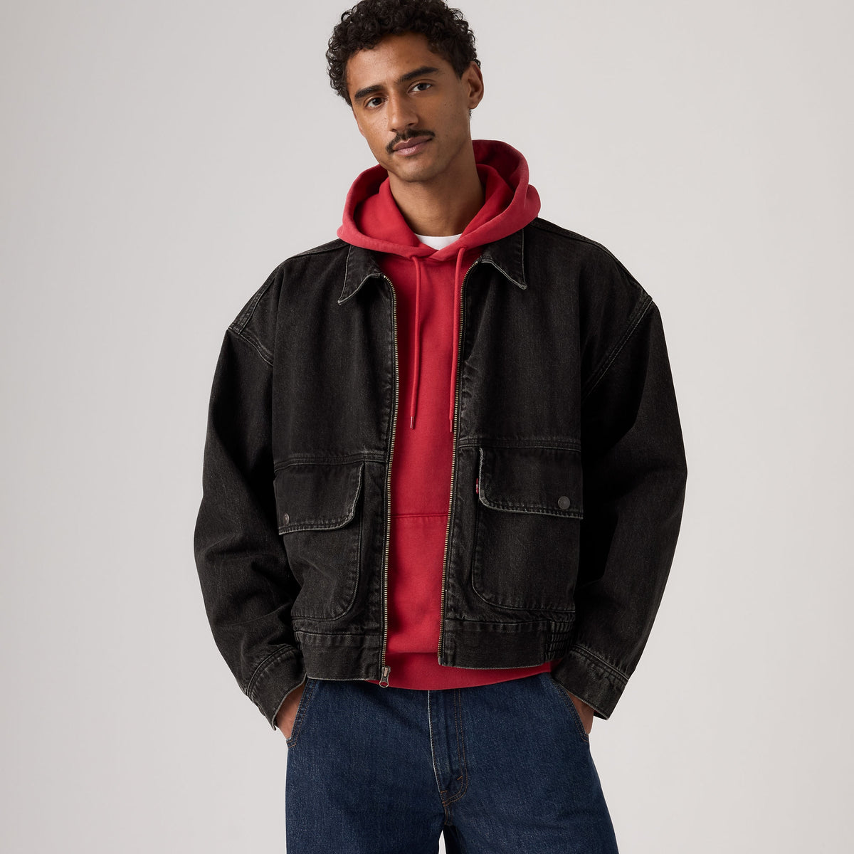 LEVI'S® MEN'S WHEELING JACKET - BLACK