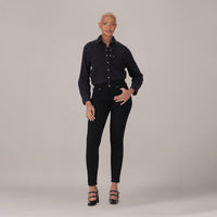 LEVI'S® WOMEN'S CURVY SUPER SKINNY  - BLACK