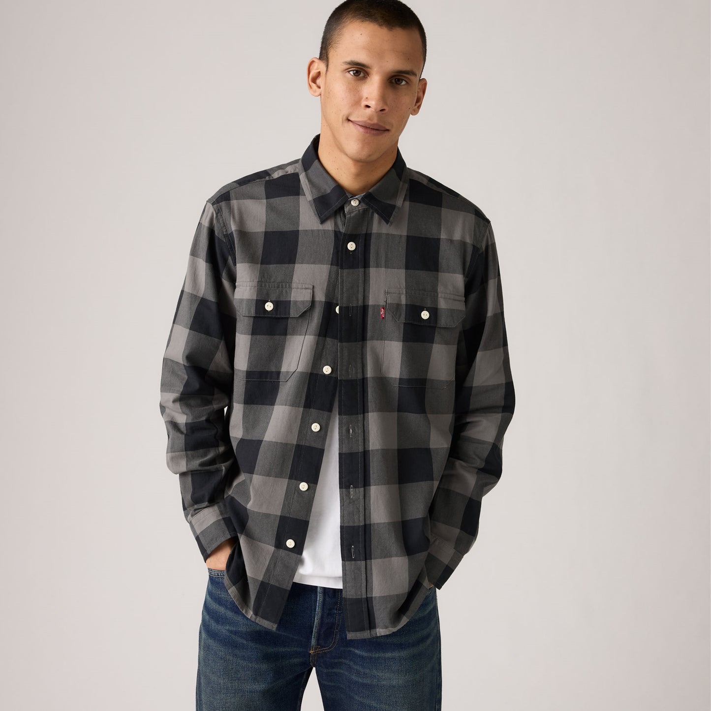 LEVI'S® MEN'S CLASSIC WORKER OVERSHIRT - MULTI COLOUR