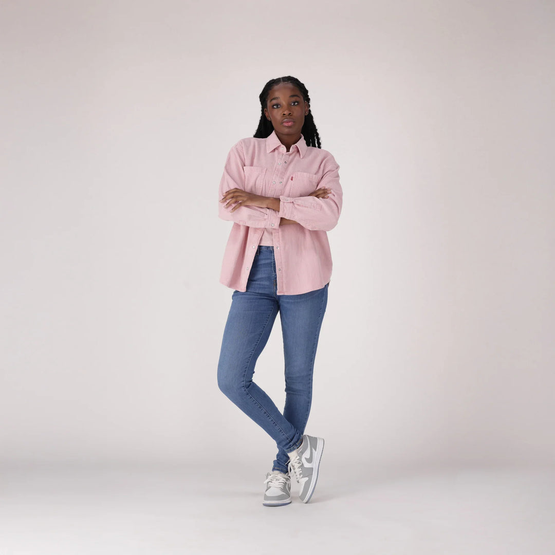 LEVI'S® WOMEN'S 720 HIGH-RISE SUPER SKINNY JEANS MED INDIGO WORN I