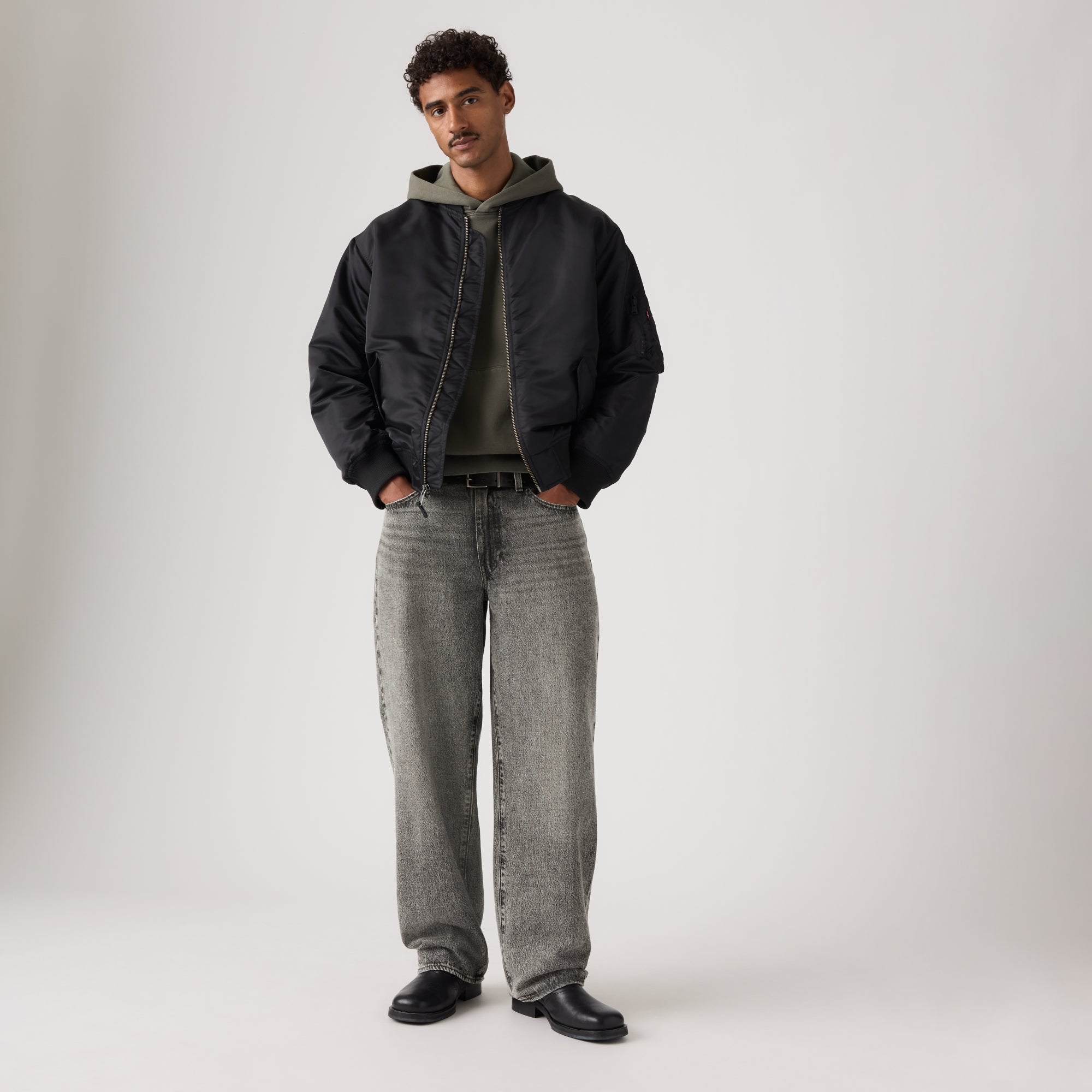 LEVI'S® MEN'S 578™ BAGGY JEANS - GREY