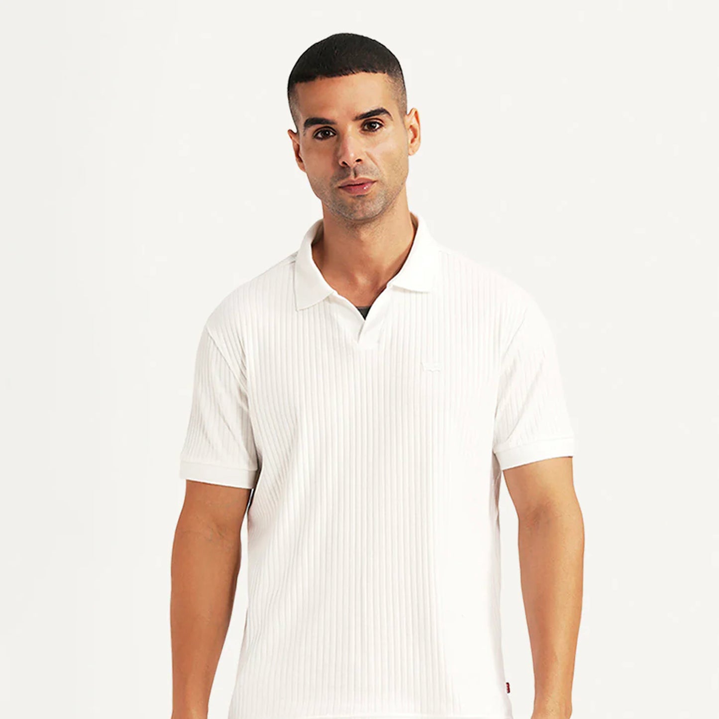 LEVI'S® MEN'S SLIM FIT POLO T-SHIRT - WHITE