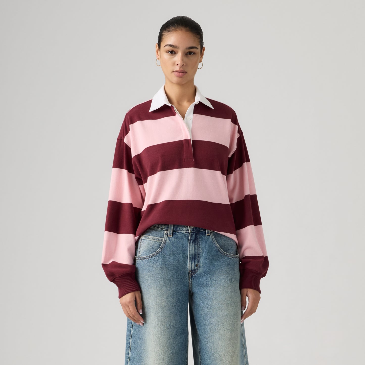 LEVI'S® WOMEN'S REENIE RUGBY LONG-SLEEVE - MULTI COLOUR