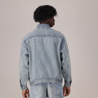 LEVI'S® MEN’S SUNRISE TRUCKER JACKET - MED INDIGO - WORN IN