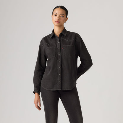 LEVI'S® WOMEN'S TEODORA WESTERN SHIRT - MULTI-COLOR