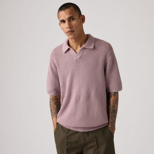 LEVI'S® MEN'S DILLON OPEN COLLAR POLO - MULTI-COLOR