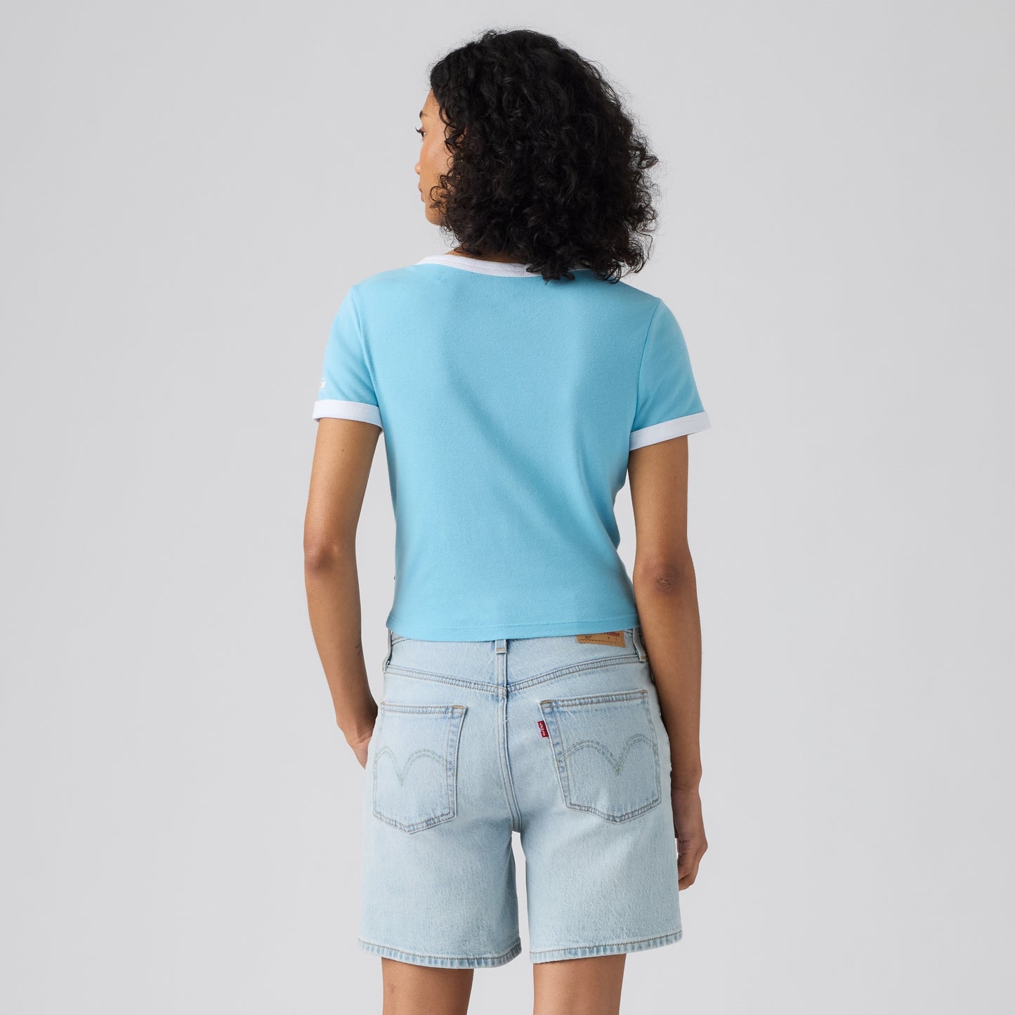 LEVI'S® ARGENTINA WOMEN'S RINGER TEE - MULTI COLOUR