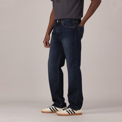 LEVI'S® MEN'S 555™ RELAXED STRAIGHT JEANS
 - DARK INDIGO - WORN IN