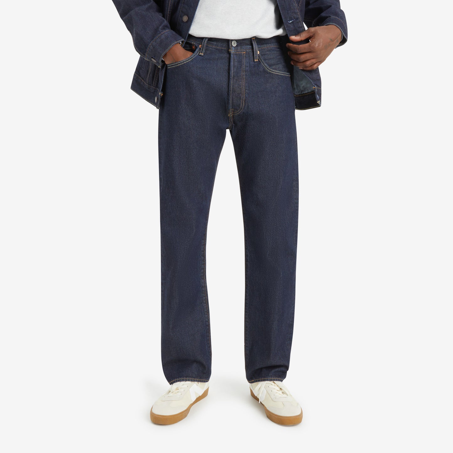 LEVI'S® MEN'S CIRCULAR 501® ORIGINAL JEANS - DARK WASH