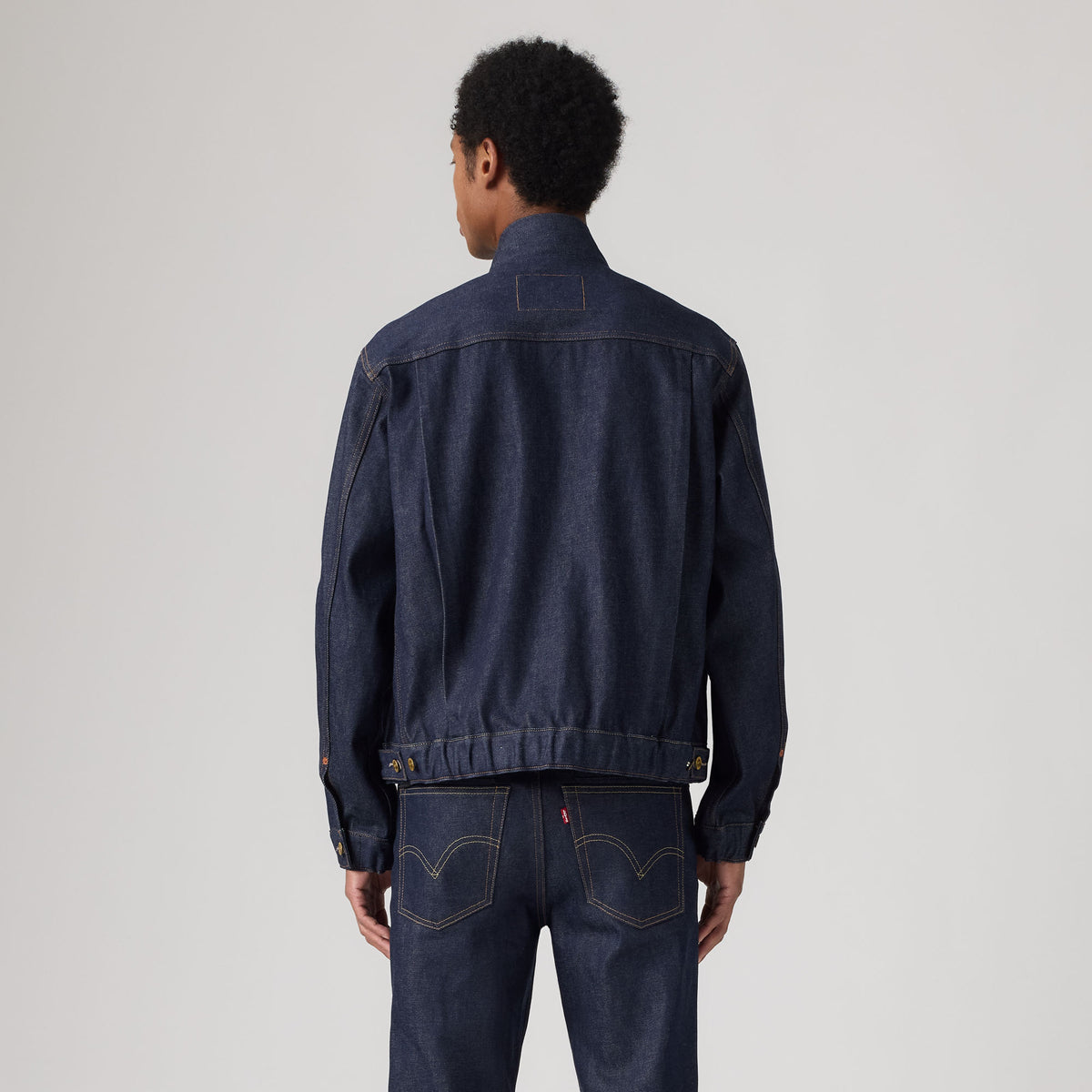 LEVI’S® X SACAI MEN'S BLOUSON JACKET - RIGID BLUE