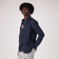 LEVI'S® MEN'S CLASSIC STANDARD FIT WESTERN SHIRT - BLUE