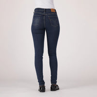 LEVI'S® WOMEN'S CURVY HIGH-RISE SUPER SKINNY - DARK INDIGO - WORN IN