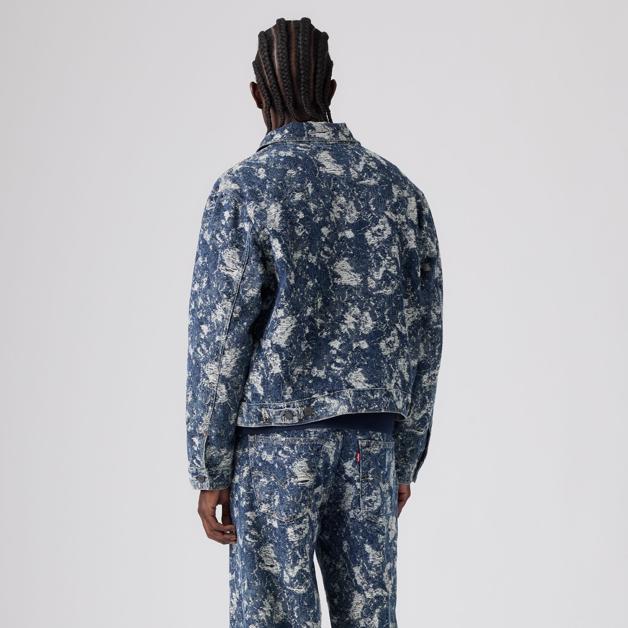 LEVI'S® MEN'S EMBARCADERO STATION JACKET - MED INDIGO - WORN IN