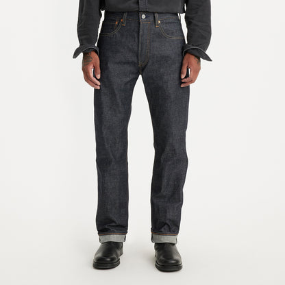 LEVI'S® MEN'S 501® ORIGINAL SHRINK-TO-FIT™ SELVEDGE JEANS - DARK WASH