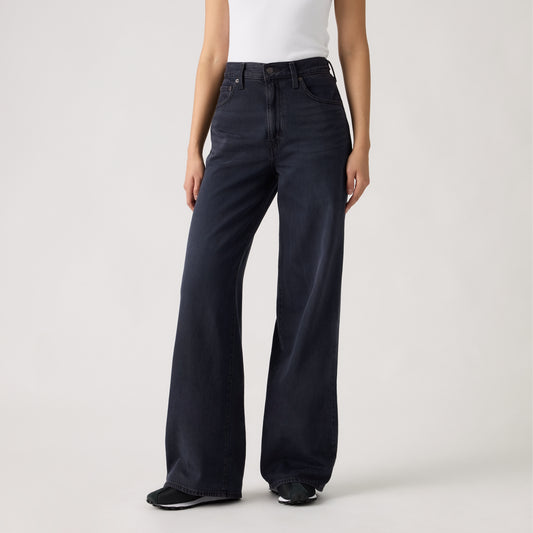 Levi's® Women's Cinch Wide-Leg Jeans - Med Indigo - Worn In