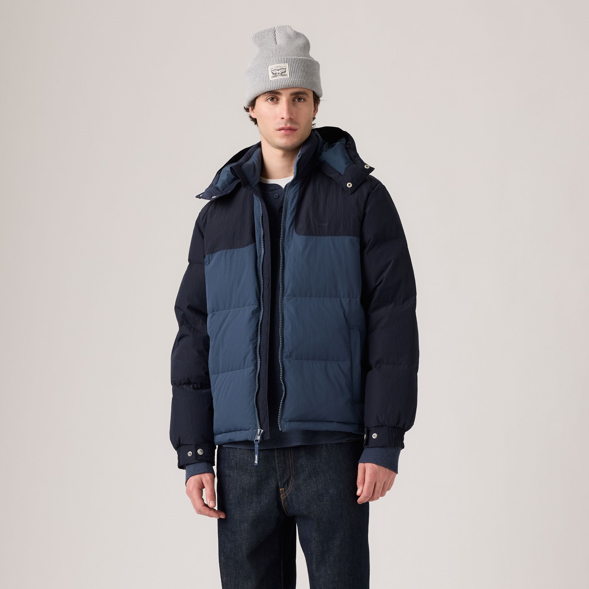 LEVI'S® MEN'S ROCKRIDGE SHORT PUFFER - MULTI COLOUR