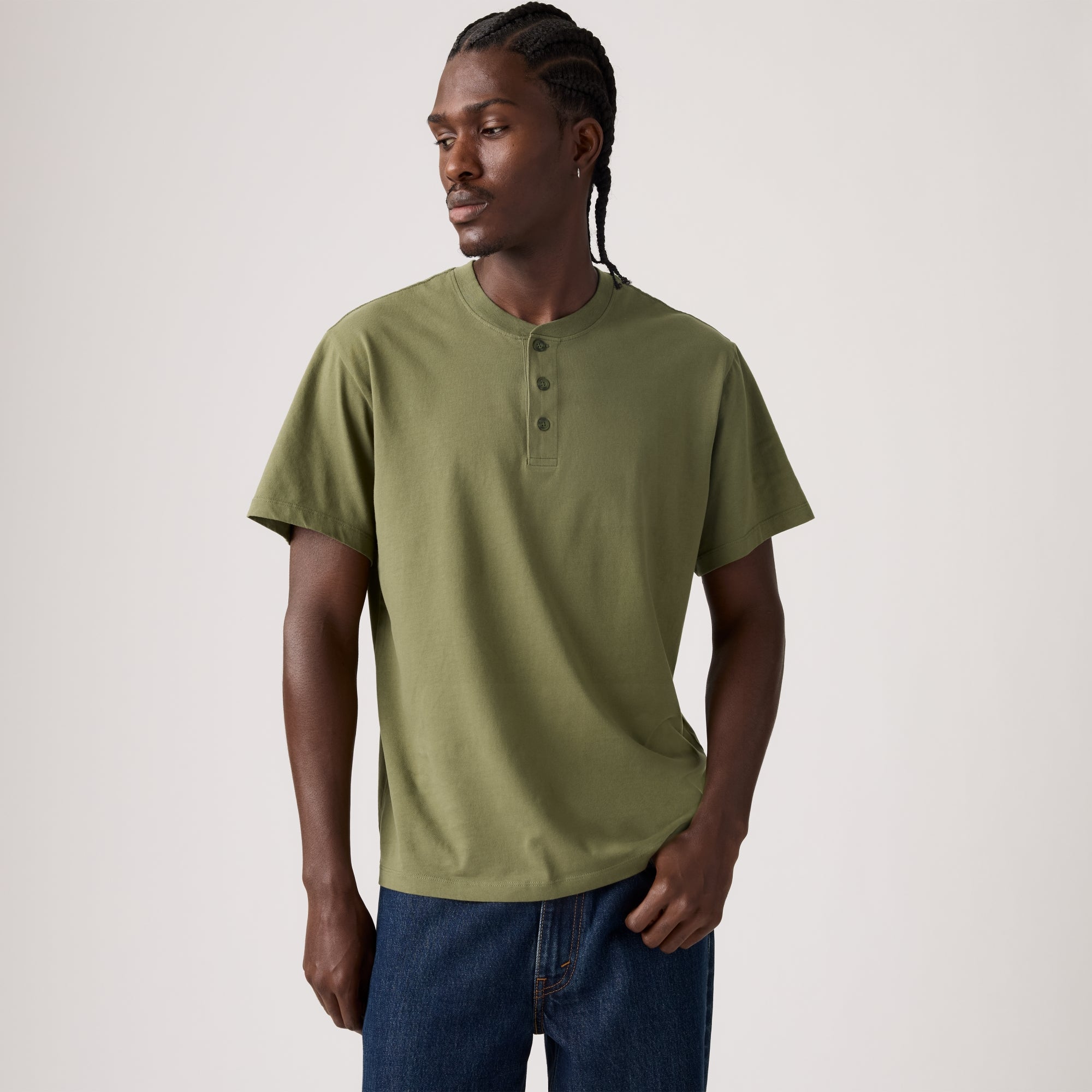 LEVI'S® MEN'S VENTURA HENLEY - MULTI COLOUR