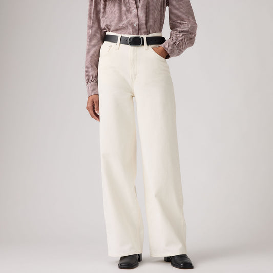 Levi's® Women's Cinch Baggy Jeans - Med Indigo - Worn In