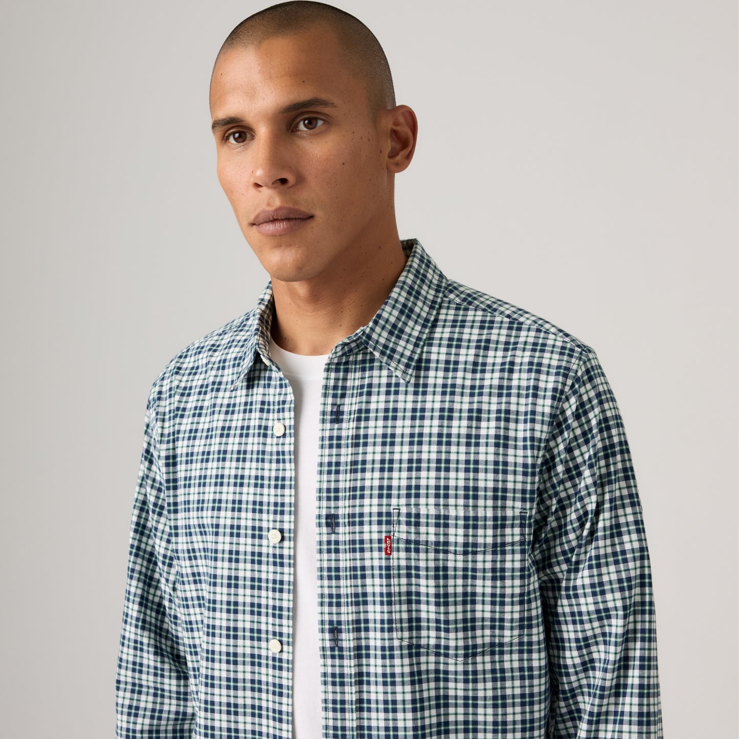 LEVI'S® MEN'S CLASSIC POCKET STANDARD FIT SHIRT - MULTI COLOUR