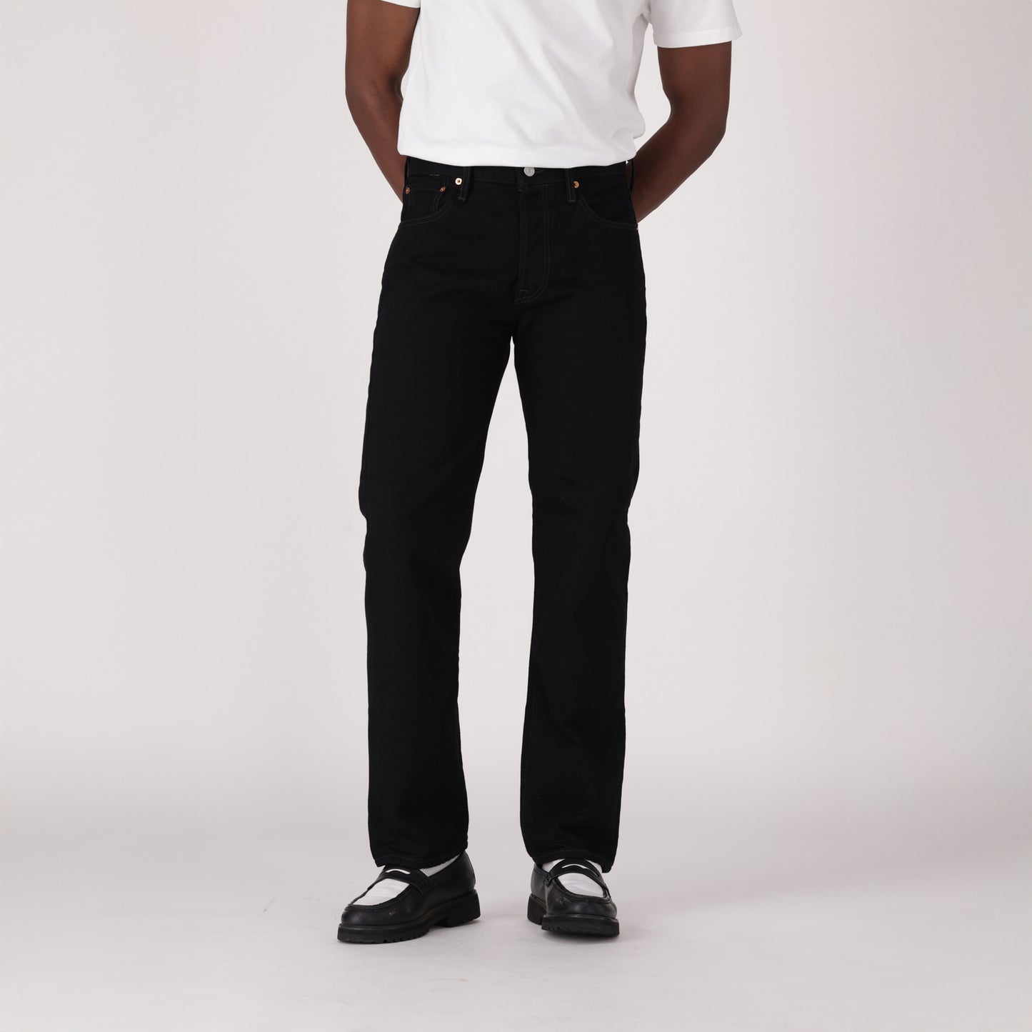 LEVI'S® MEN'S 501® ORIGINAL JEANS - BLACK