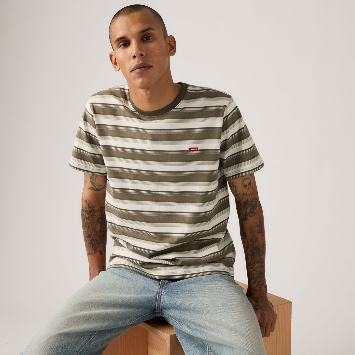 LEVI'S® MEN'S ORIGINAL HOUSEMARK T-SHIRT - NEUTRAL