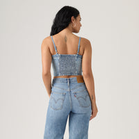 JADINE DENIM CAMI TANK DAZZLE ME TANK
