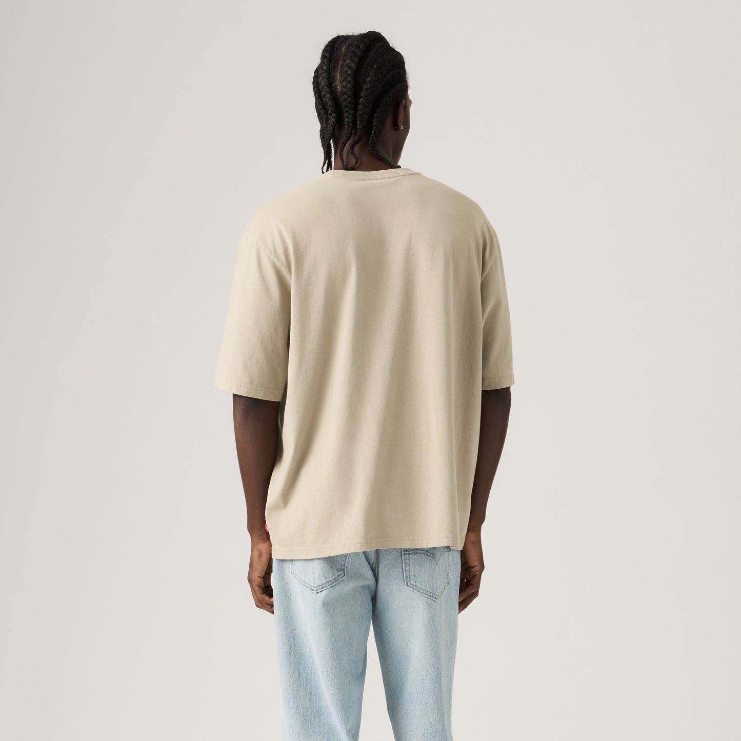 LEVI'S® MEN'S HALF-SLEEVE T-SHIRT - TAN