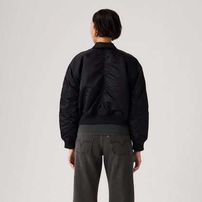 LEVI'S® WOMEN'S BOWIE CROPPED BOMBER JACKET - MULTI COLOUR