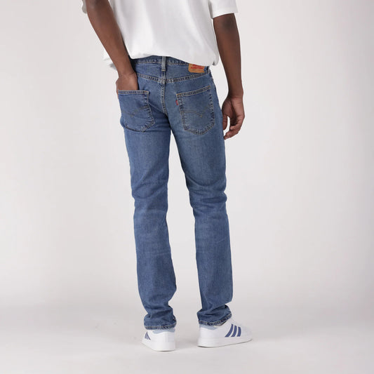 LEVI'S® MEN'S 511™ SLIM JEANS - MED INDIGO - WORN IN