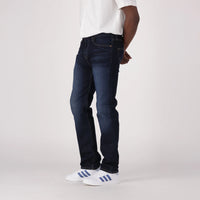 LEVI'S® MEN'S 502™ TAPER JEANS - DARK INDIGO - WORN IN