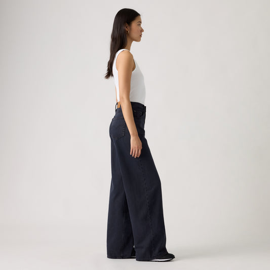 Levi's® Women's Cinch Wide-Leg Jeans - Med Indigo - Worn In