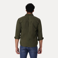 LEVI’S® MEN’S LONG-SLEEVE AUBURN WORKER SHIRT - GREEN