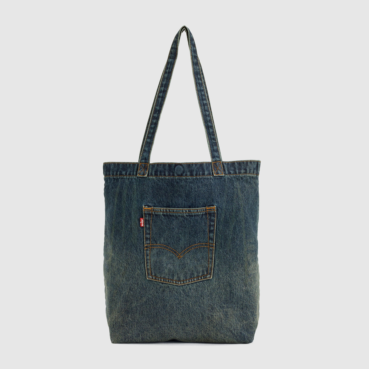 LEVI'S® WOMEN'S TOTE - DARK INDIGO - WORN IN