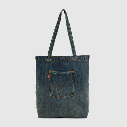 LEVI'S® WOMEN'S TOTE - DARK INDIGO - WORN IN