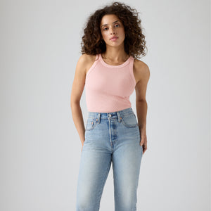 LEVI'S® WOMEN'S ESSENTIAL RACER TANK - BLUE