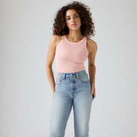 LEVI'S® WOMEN'S ESSENTIAL RACER TANK - BLUE