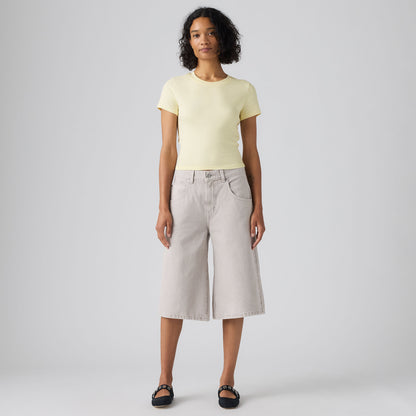LEVI'S® WOMEN'S SUPER BAGGY JORTS - GREY
