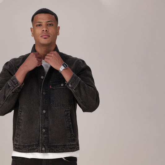 LEVI'S® MEN'S WALNUT SPRINGS TRUCKER JACKET - BROWN