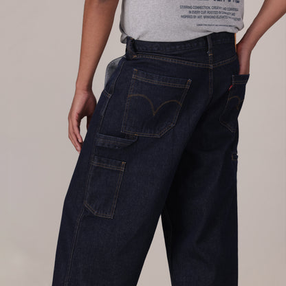 LEVI'S® MEN'S EXTRA BAGGY UTILITY - DARK INDIGO - WORN IN