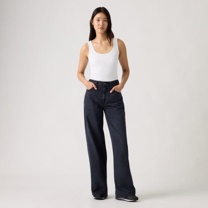 Levi's® Women's Cinch Wide-Leg Jeans - Dark Indigo - Worn In