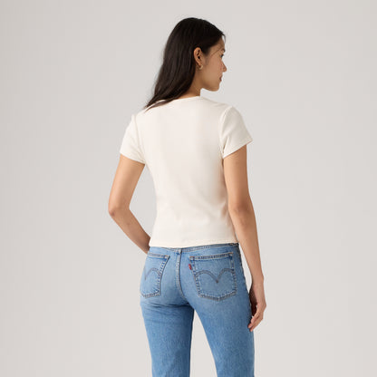 LEVI'S® WOMEN'S RORY BUTTON-THROUGH SHIRT - WHITES