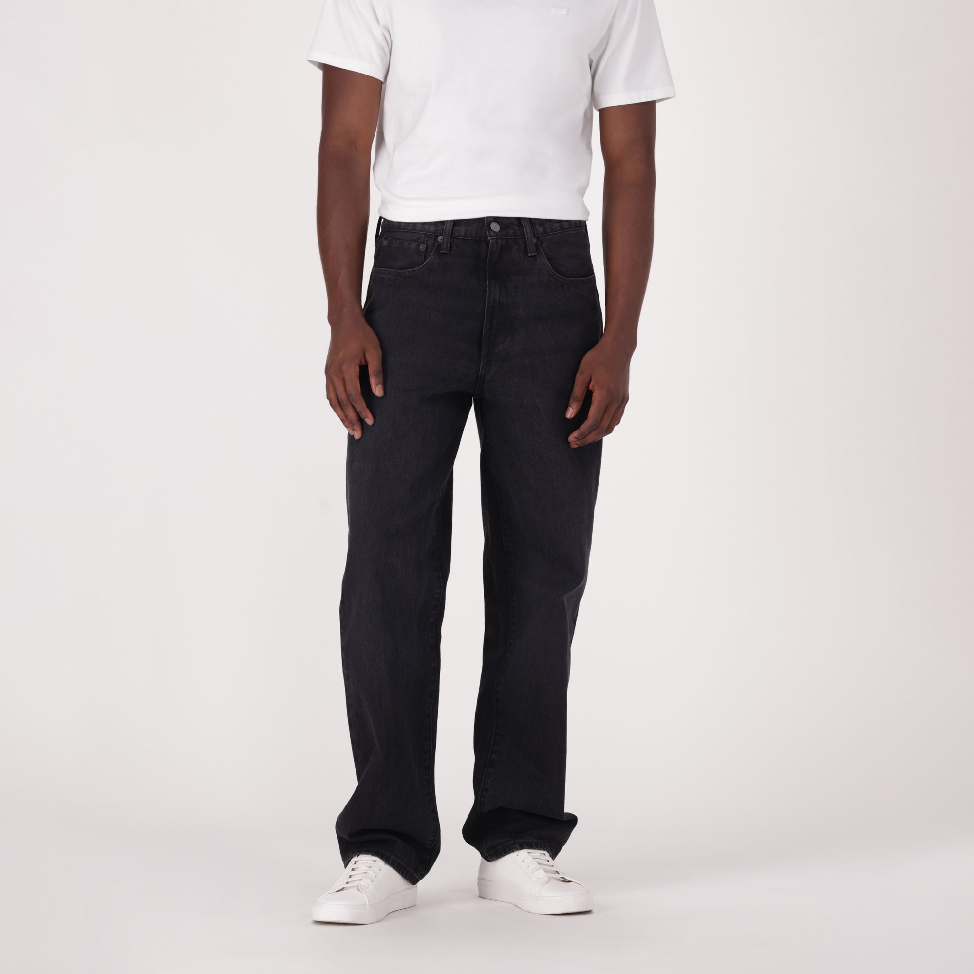 ま*P様 Levi's Engineered Jeans LOOSE ブラック LEVI'S® MEN'S 568™ LOOSE STRAIGHT JEANS - BLACK