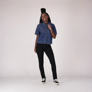 LEVI'S® WOMEN'S JEGGINGS - DARK INDIGO - FLAT FINISH