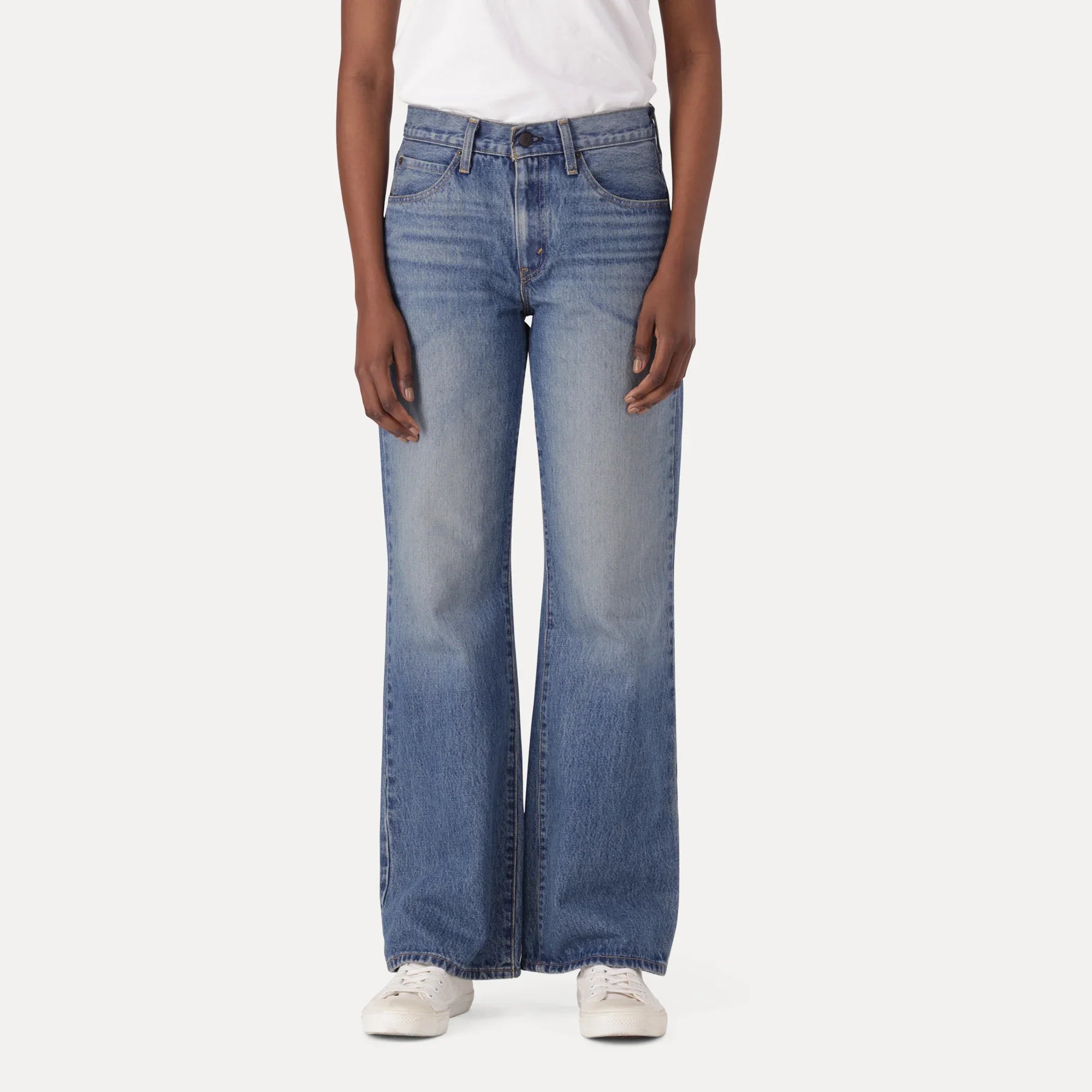 94 BAGGY BOOT ZA PARADISE FOUND- DARK INDIGO - WORN IN