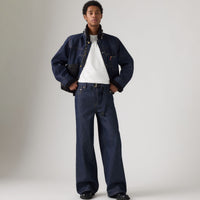 LEVI’S® X SACAI BELTED WIDE PANTS - RIGID BLUE