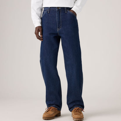 LEVI'S® MEN'S 568™ LOOSE STRAIGHT CARPENTER - MED INDIGO - WORN IN