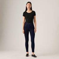 LEVI'S® WOMEN'S 720 HIGH-RISE SUPER SKINNY JEANS - DARK INDIGO FLAT FINISH