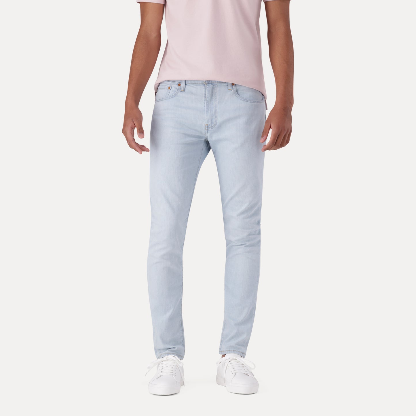 LEVI'S® MEN'S 512™ SLIM TAPER JEANS - LIGHT INDIGO - WORN IN