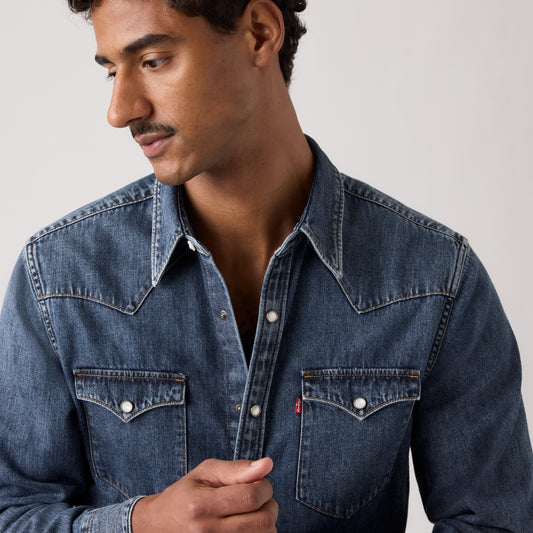 LEVI'S® MEN'S BARSTOW STANDARD FIT WESTERN SHIRT - MULTI COLOUR