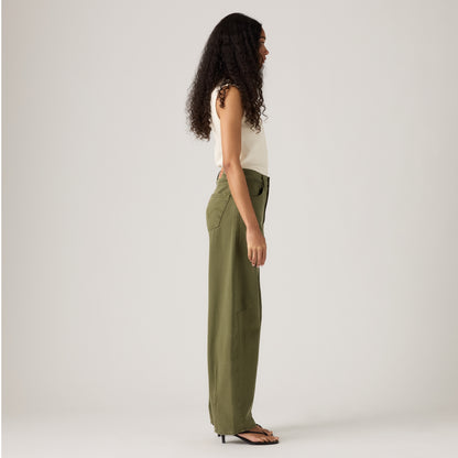 LEVI'S® WOMEN'S CINCH BARREL JEANS - GREEN